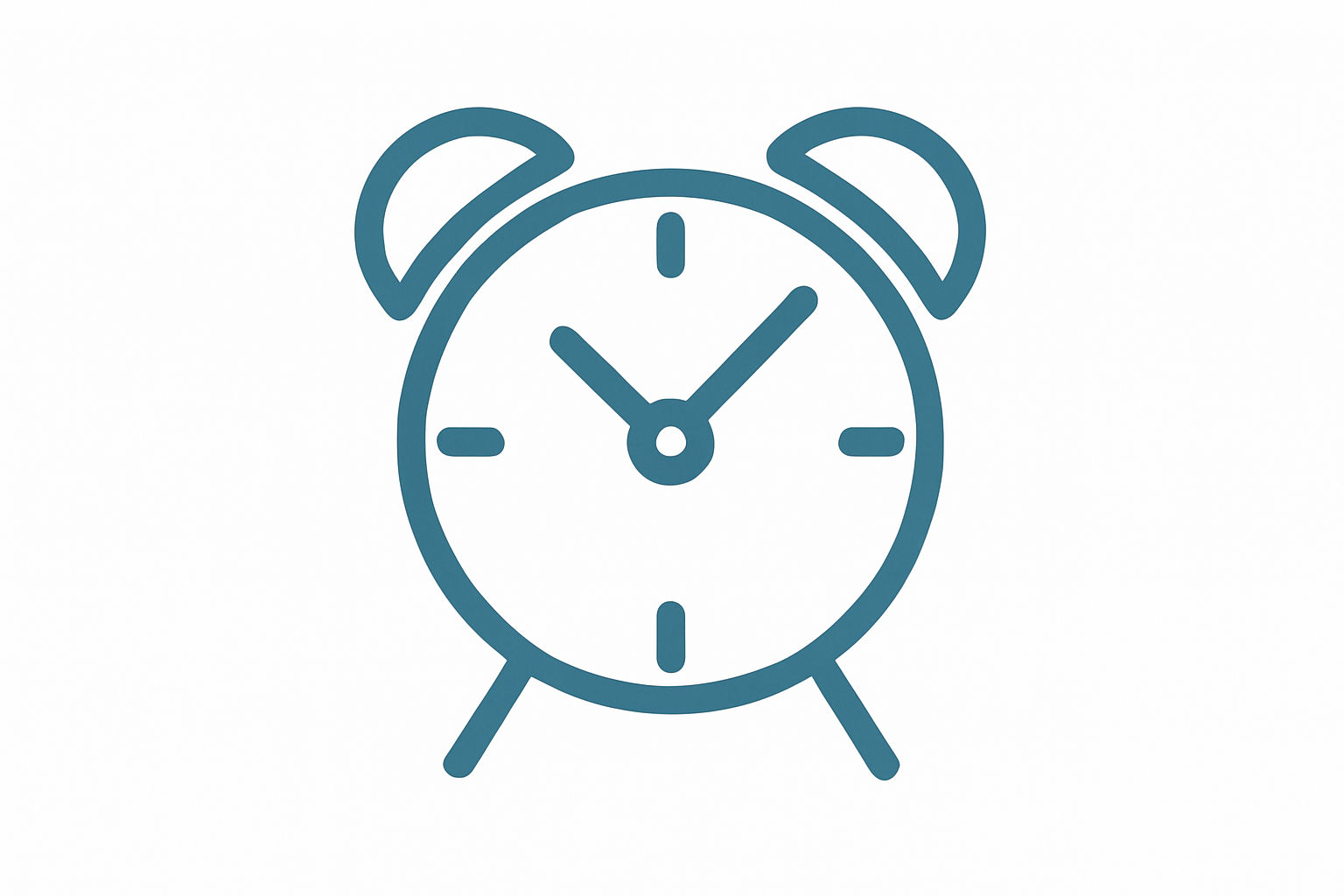 fais moi un un custom icon qui évoque un timer stp (une horloge ou un réveil tu vois), il faut qu'il soit gros, assez épais, couleur #4F7FA8, uniquement les contours